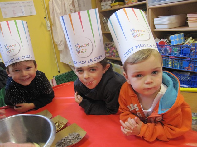 Atelier Cuisine avec Maxime, le papa de Raphaël …