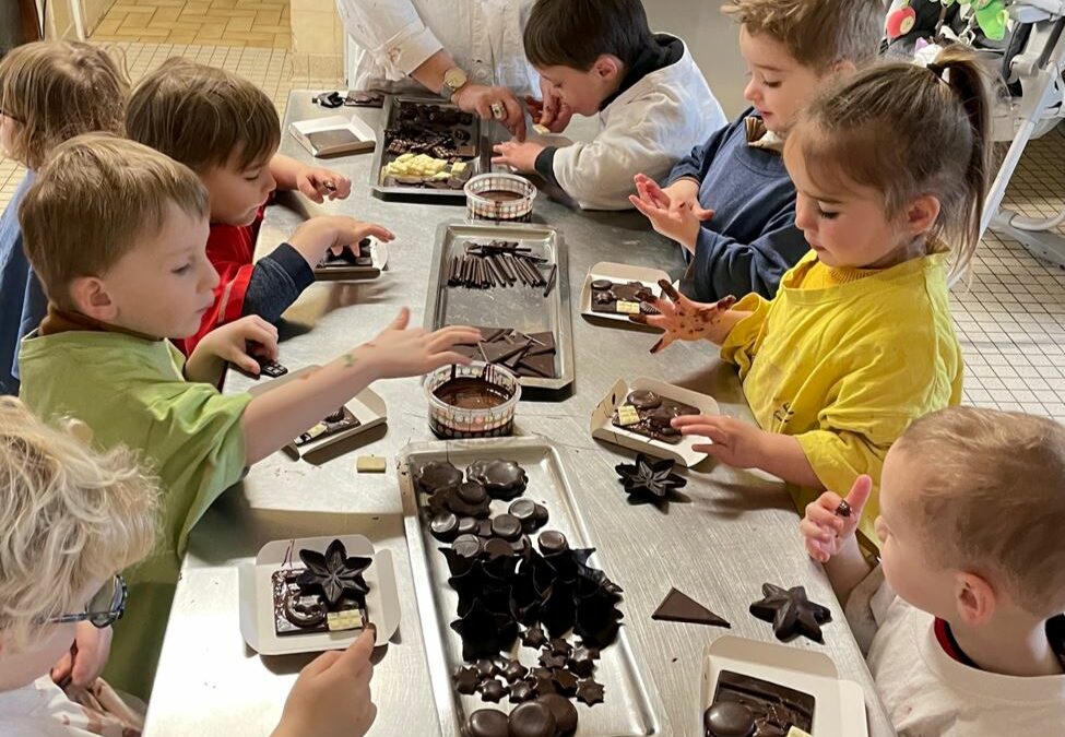 De petits artistes en chocolat pour fêter Pâques !