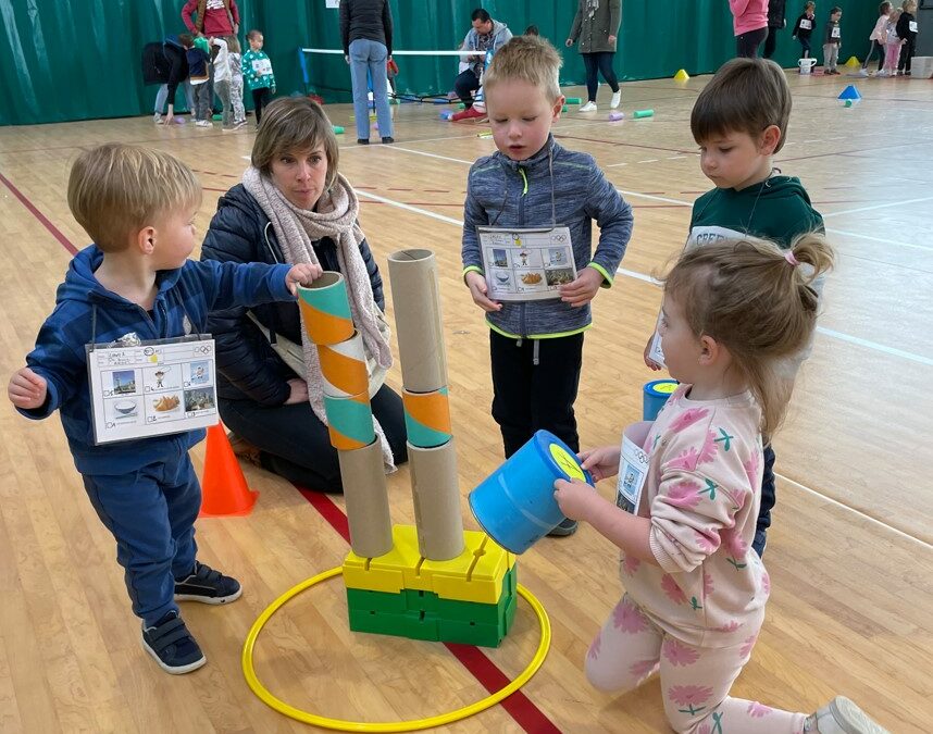 Rencontre sportive “Jeux du monde” en maternelle